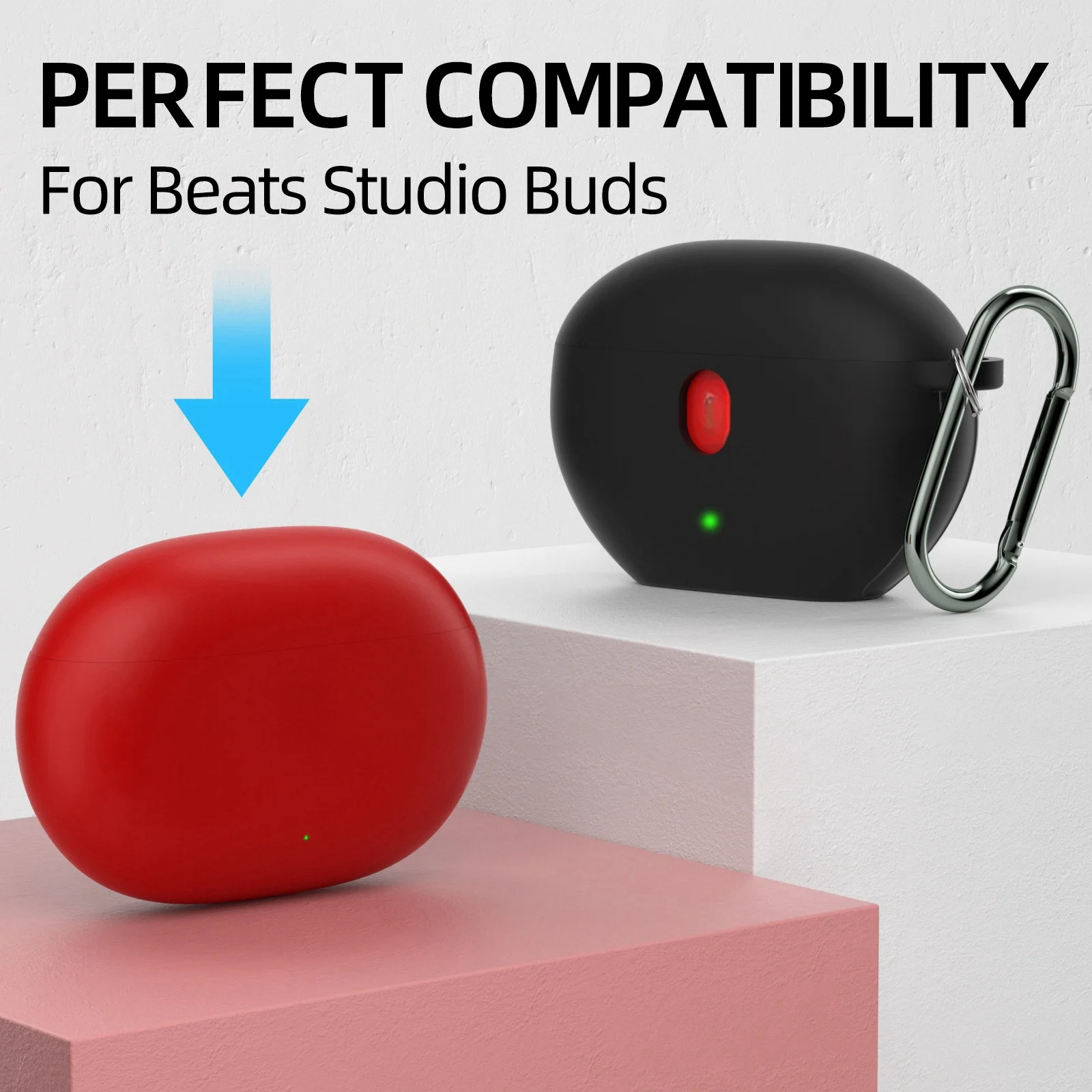 For Beats Studio Buds+  Cover Hollow out Silicone protective cases anti fall protective shell For Beats Studio Buds+ Cover Funda