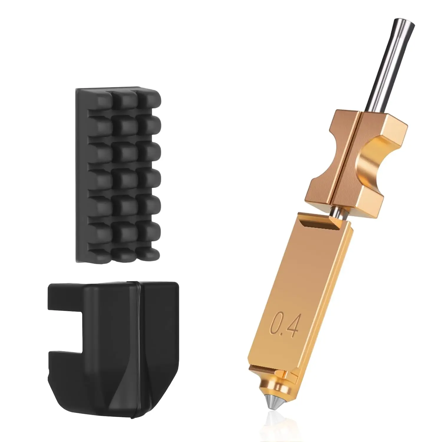 

Upgraded Quick-Swap Nozzle for Flashforge AD5X 3D Printer KIT, Detachable Rapid Heating High Flow Compatible,0.25mm+0.4mm+0.6mm