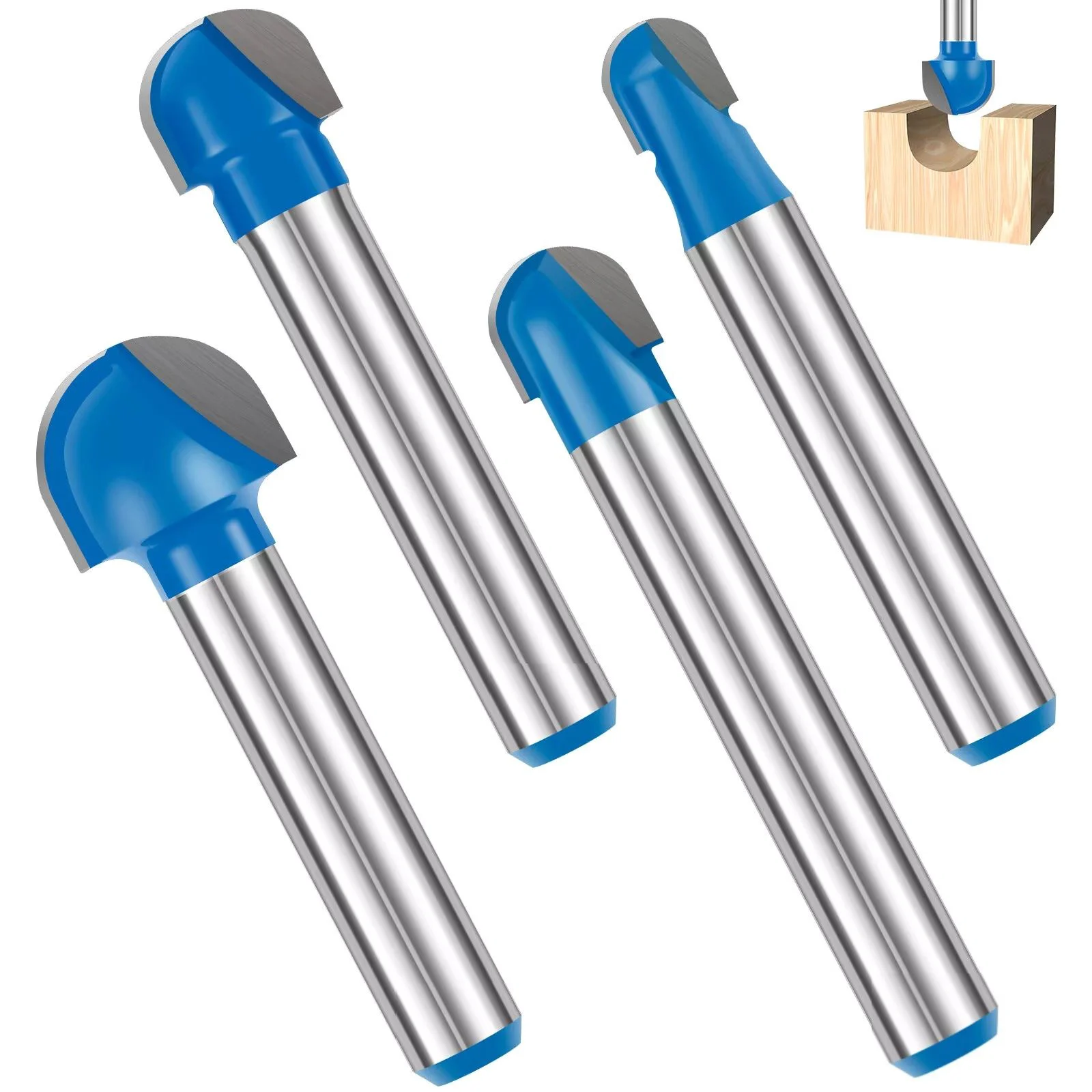 4Pcs 1/4