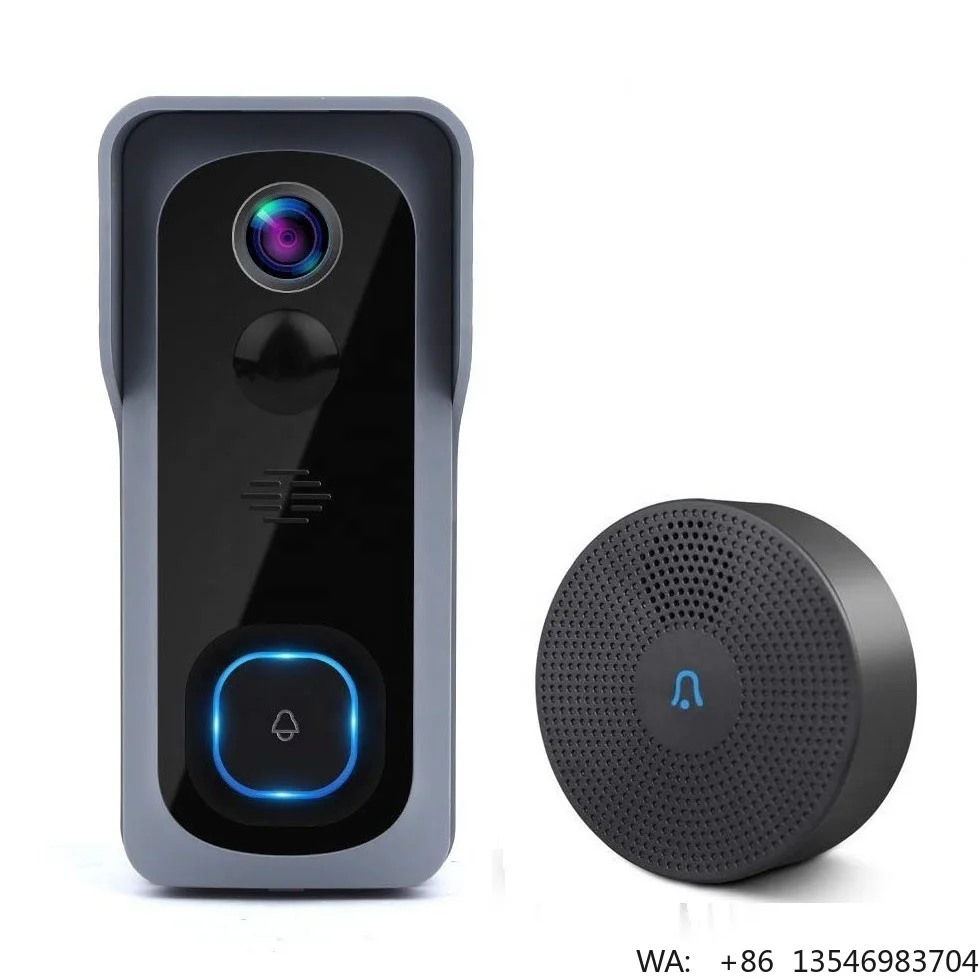 WiFi Smart Doorbell Camera PIR Waterproof 1080P HD Chime Home Security Motion Detection