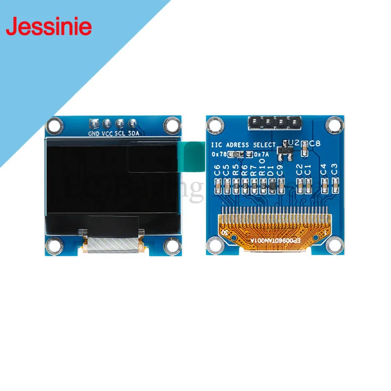 0.96 Inch IIC Seriële Wit/Blauw/Geel OLED Display Module 128X64 I2C SSD1306 12864 0.96 "Lcd-scherm Board voor Arduino