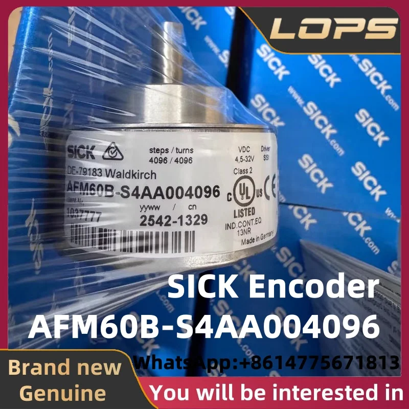 AFM60B-S4AA004096 1037777 SICK absolute value encoder, brand new genuine, welcome consult
