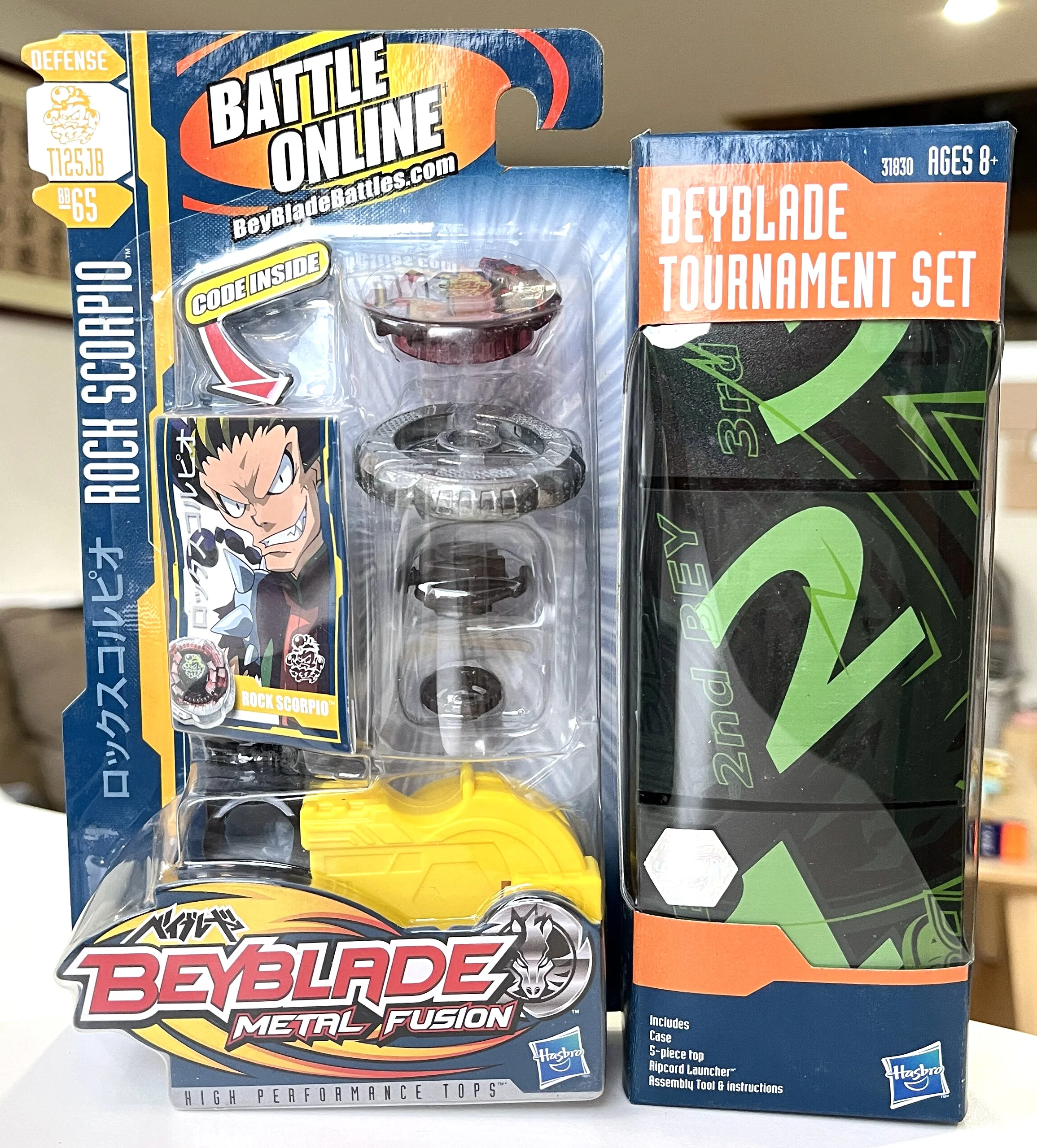 

BEYBLADE BB-65 T125JB ROCH SCORPIO TOURANMENT SET