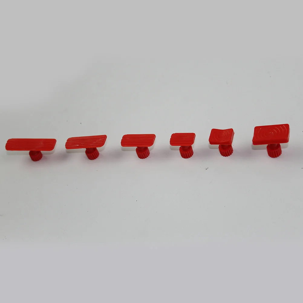 

6Pcs Dent Removal Gasket Suction Cups Durable Paintless Tool for Auto Sheet Metal Processing Gasket