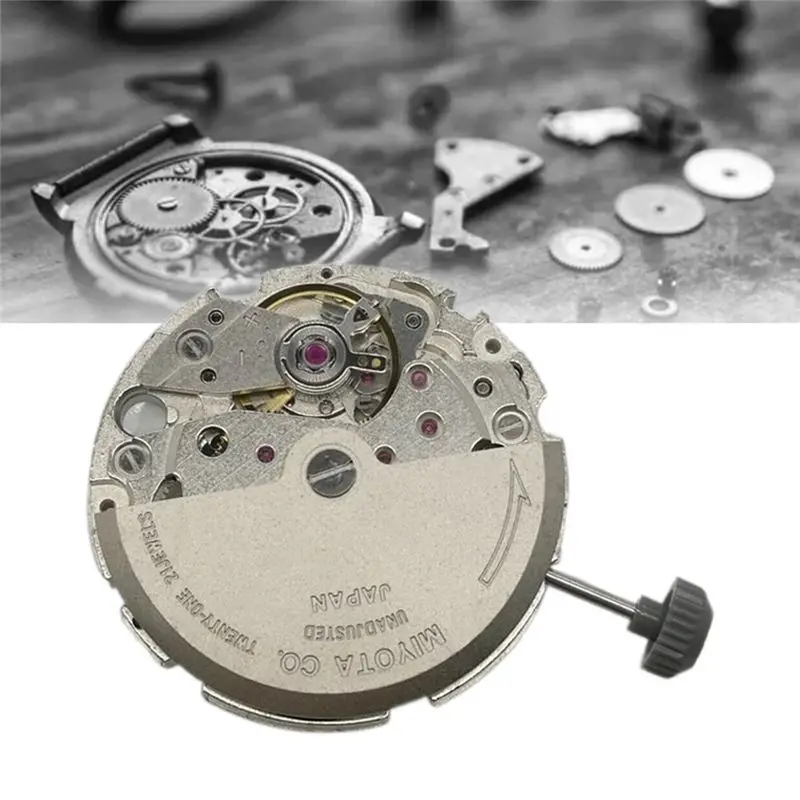 DTD690 Hot Sale-8200 Movement Watch Accessories 3 O'Clock Double Calendar High- Automatic Mechanical Movement Replacement