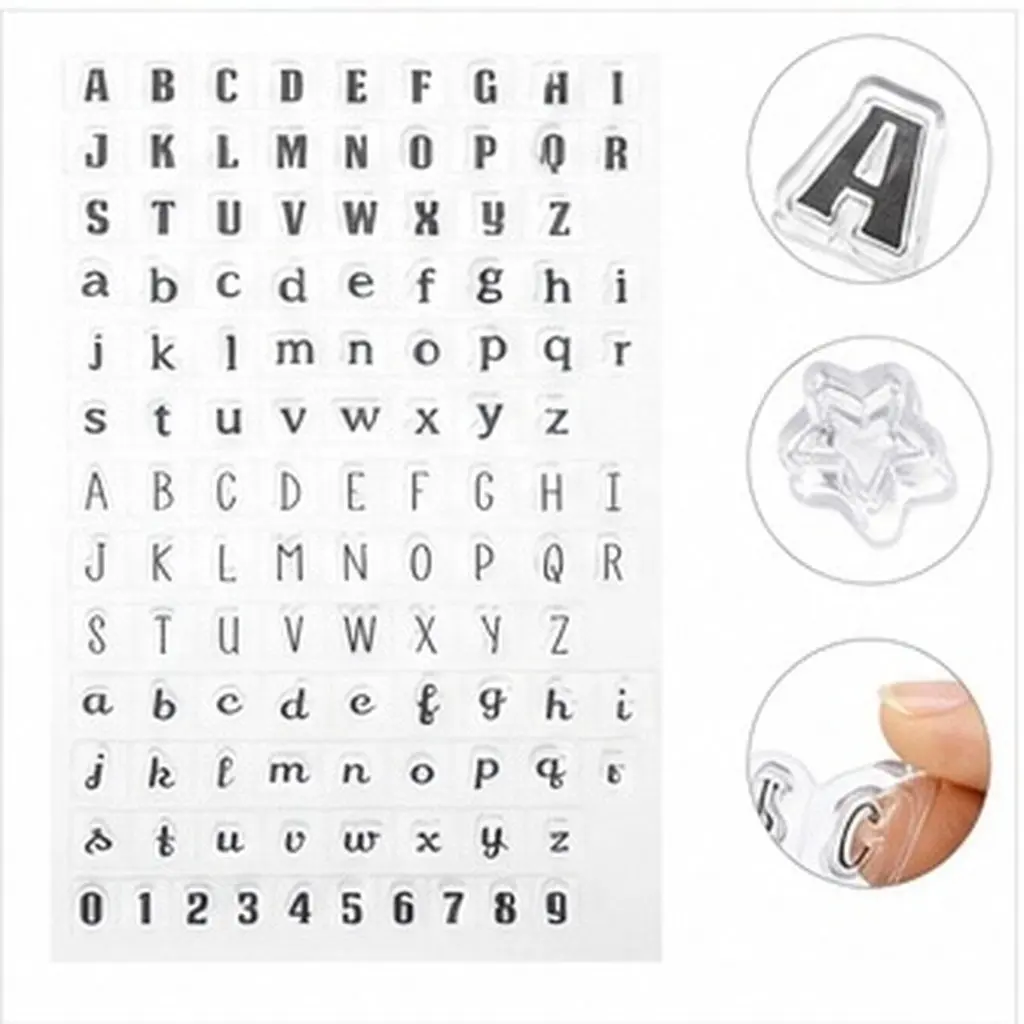 4 pezzi di timbri trasparenti  - Clear Silicone Stamps For Card Making recensione e prezzo