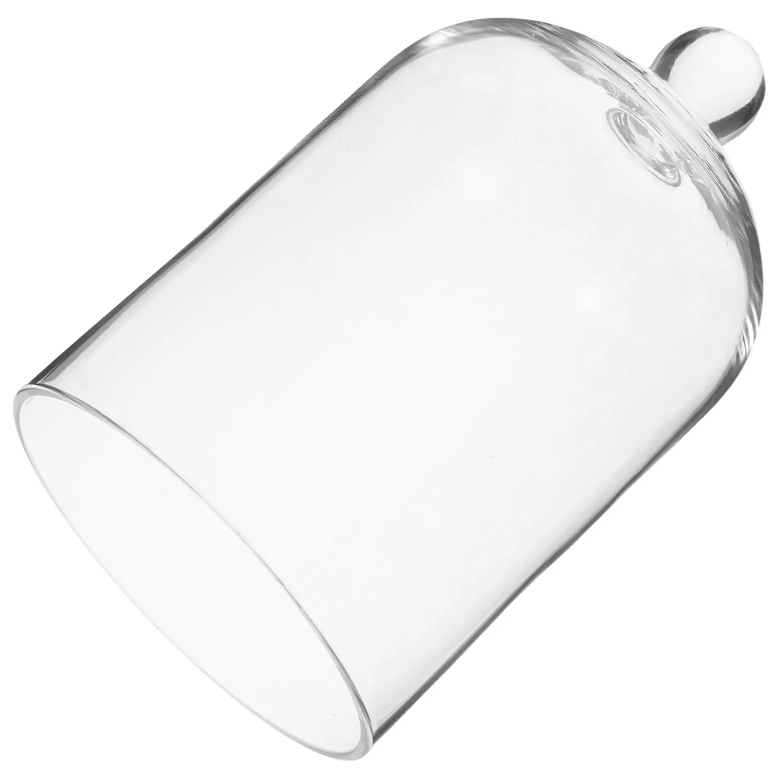 

Aroma Diffuser Preserved Flower Glass Cover Decorative Dome Jar Display Holder with Base