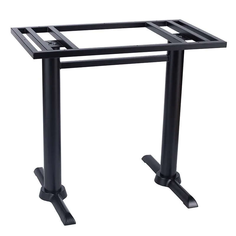 

Cast iron table legs, table legs, raised support legs, cross base