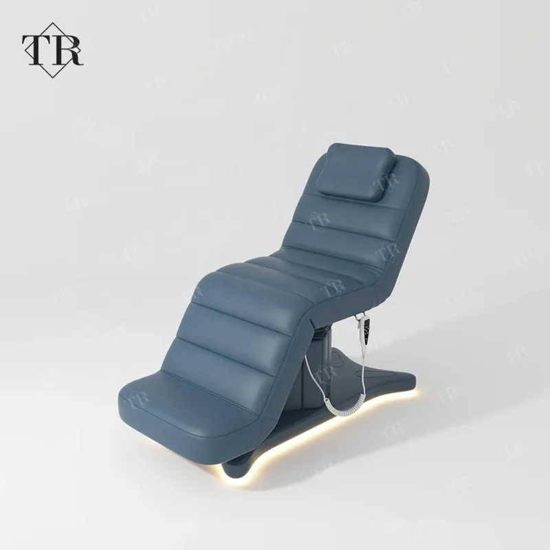 Camilla de Masaje Eléctrica Reclinable Turri para Esteticista, Tatuadora y Cosmética