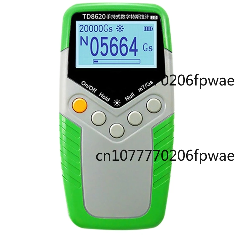 

Big Deal TD8620 Permanent Magnet Meter Handheld Digital Tesla Meter Magnetic Flux Meter Surface Magnetic Field Test 5% Accuracy