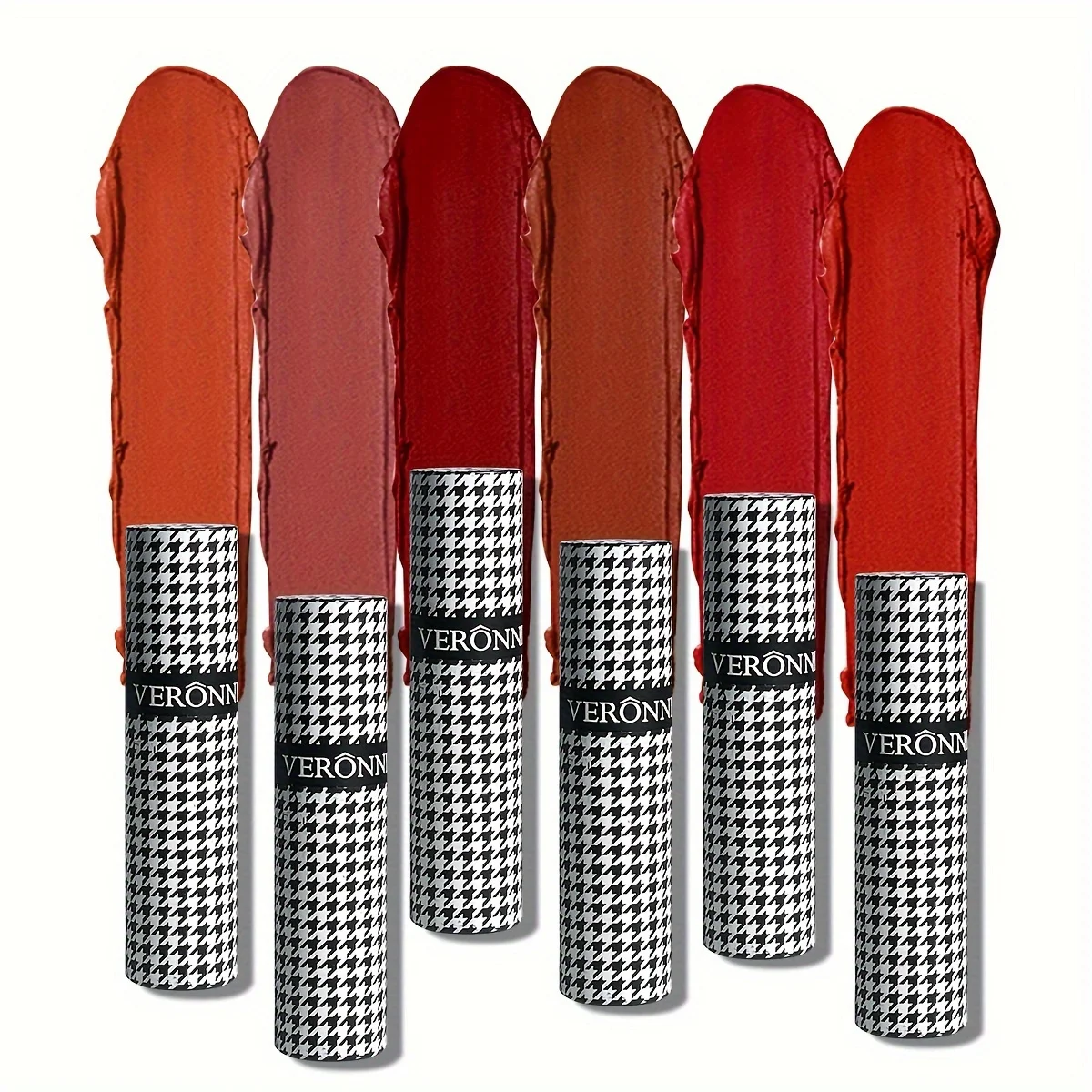 6 Colors Soft Mist Lip Mud Matte Lip Glaze Velvet Moisturizing Non-stick Cup Lasting Makeup Red Orange Waterproof Lipstick