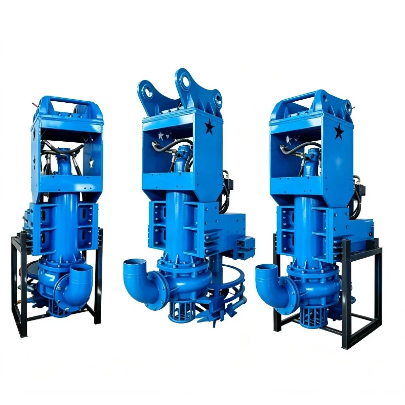 Mining Industrial River Submersible Dredge Pump with Cutter Head Submersible Slurry Heavy-duty Sand Dredging Pump for Excavator
