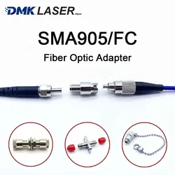 SMA905 Fiber Optic Adapter SMA-FC Jumper Cable Connector Interface Raycus/MAX Pump Source Coupler Laser Cannon Igniter Parts
