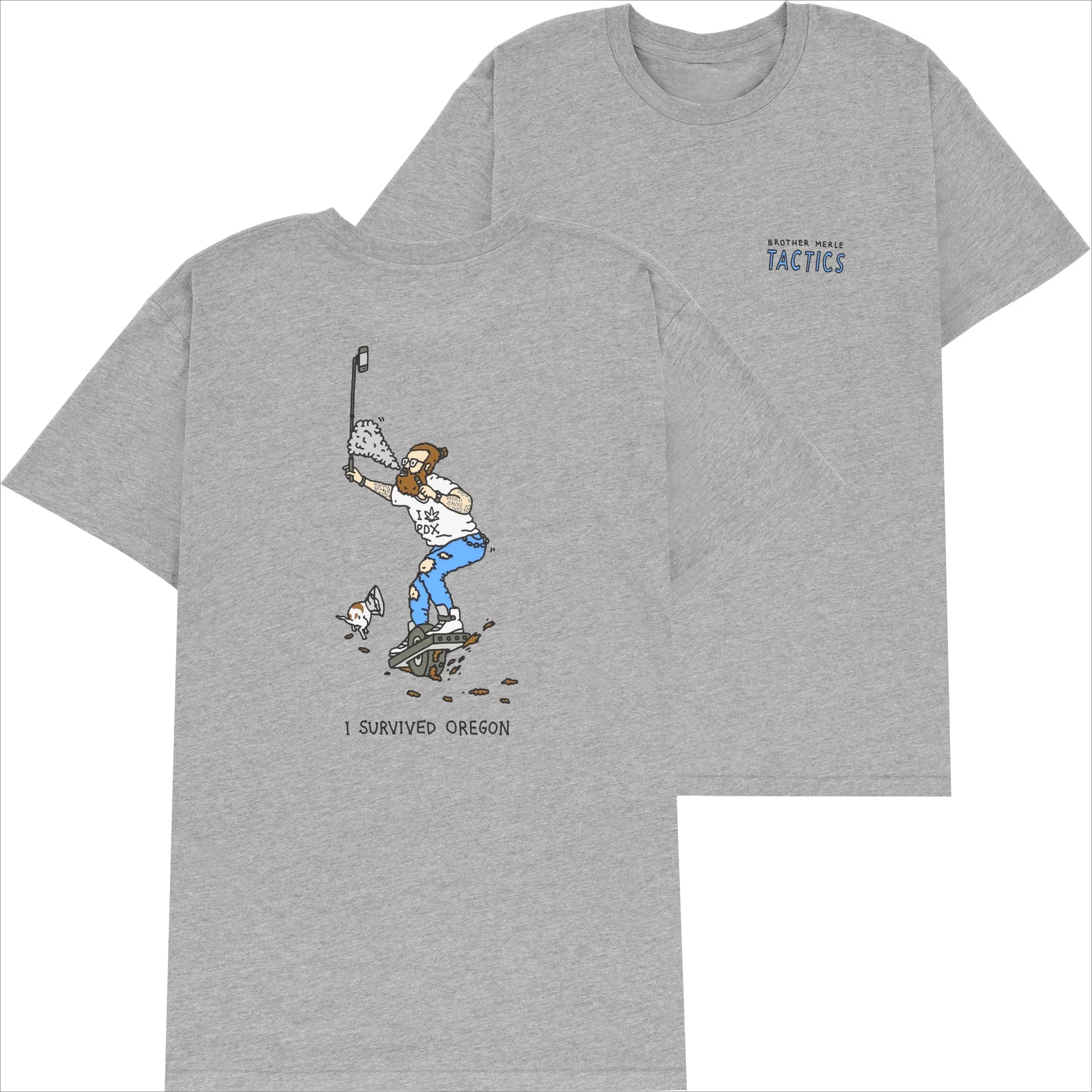Tactics Brother Merle Suburban Outlaw T-Shirt Graphic Printing High-end Luxury Unisex Style Both of Men and Women