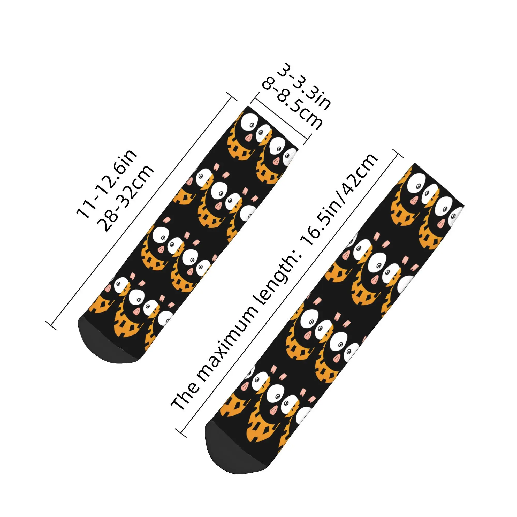 Calcetines P Chan Ranma para todas las estaciones, calcetines deportivos Harajuku que absorben el sudor, calcetines de tubo medio, medias suaves de Hip Hop para hombres y mujeres, Navidad