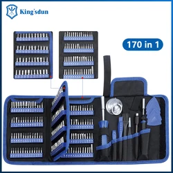 170 in 1 Precision Screwdriver Set Magnetic Bits Mine Small Portable Hand Tool Kits for Xiaomi Mobile Cell Phone PC Watch Repair