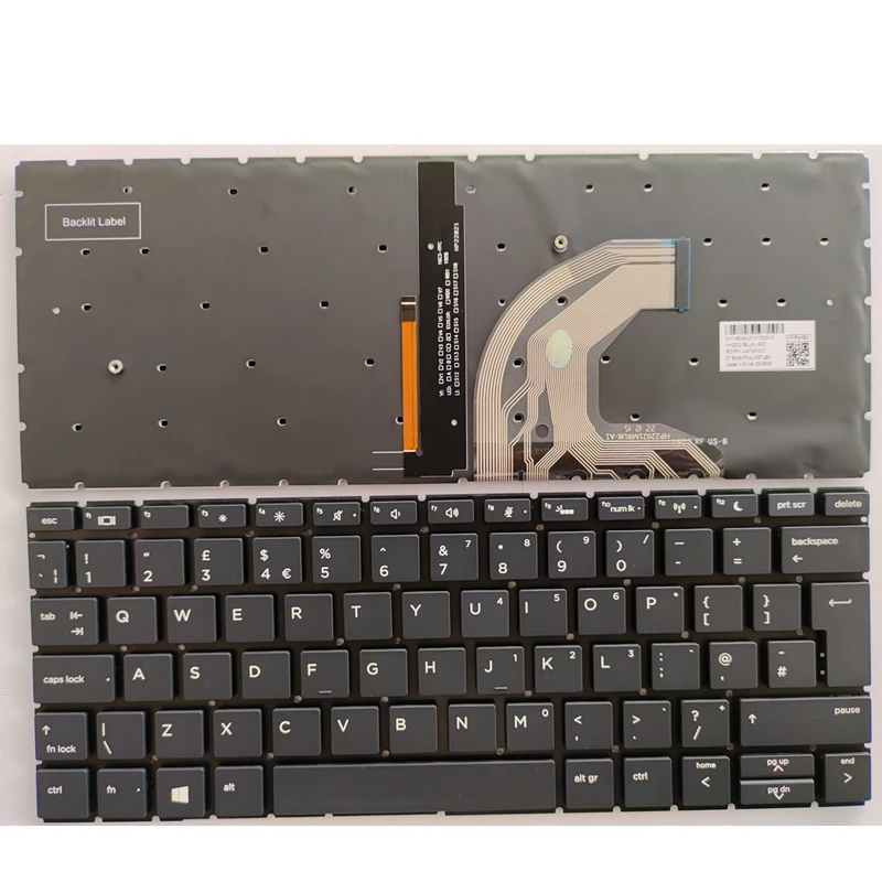 

New UK Laptop Keyboard For HP 430 G6 435 G6 430 G7 HSN-Q14C Q23C