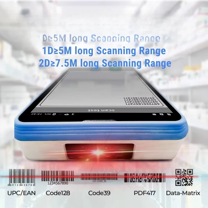 Hospital 6-inch Medical Mobile Nursing Terminal Nurse Rounds NFC Information Enrolment Doctor Order Execution Drug Handheld PDA