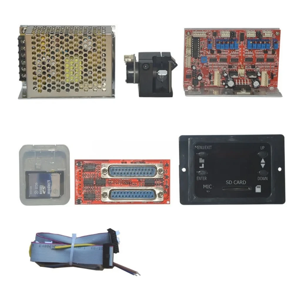 Laser Lamp Galvanometer Stage Laser Galvanometer 30K with Control Board Editable Program SD Card Galvanometer