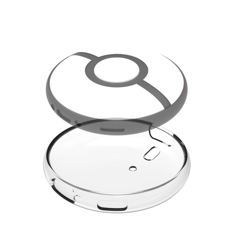 Guscio trasparente a copertura totale custodia protettiva antigraffio custodia antiurto custodia protettiva in cristallo per PC per Pokemon GO Plus +