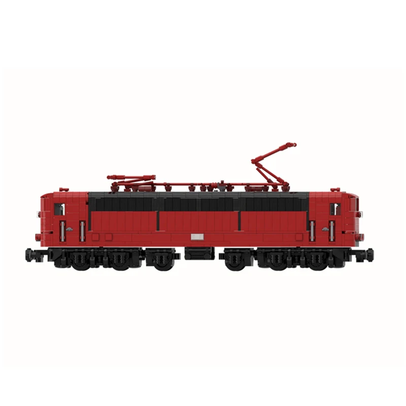 MOC City Train Series DB-Baureihe 181.2 Advanced Train Model DIY Bricks Children's Educational Toys Christmas Gift