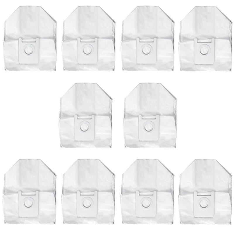 10Pcs Dust Bag For Roidmi EVE Plus Vacuum Cleaner Parts Household Cleaning Replace Tools Accessories