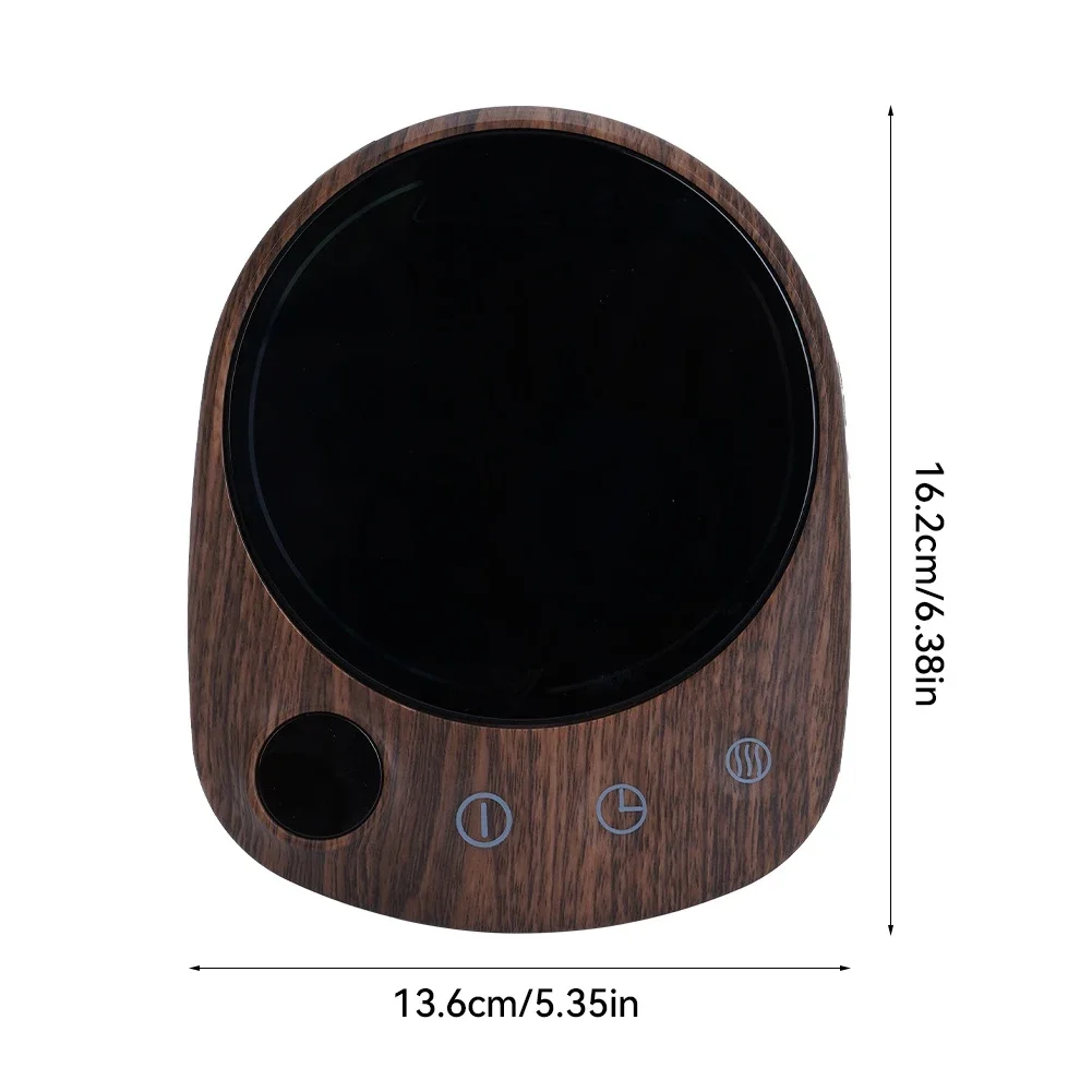 لوحة تسخين المشروبات الكهربائية 200 واط الذكية الحليب الشاي فنجان القهوة القدح دفئا للمكتب 5 درجات الحرارة مع الموقت إيقاف تلقائي