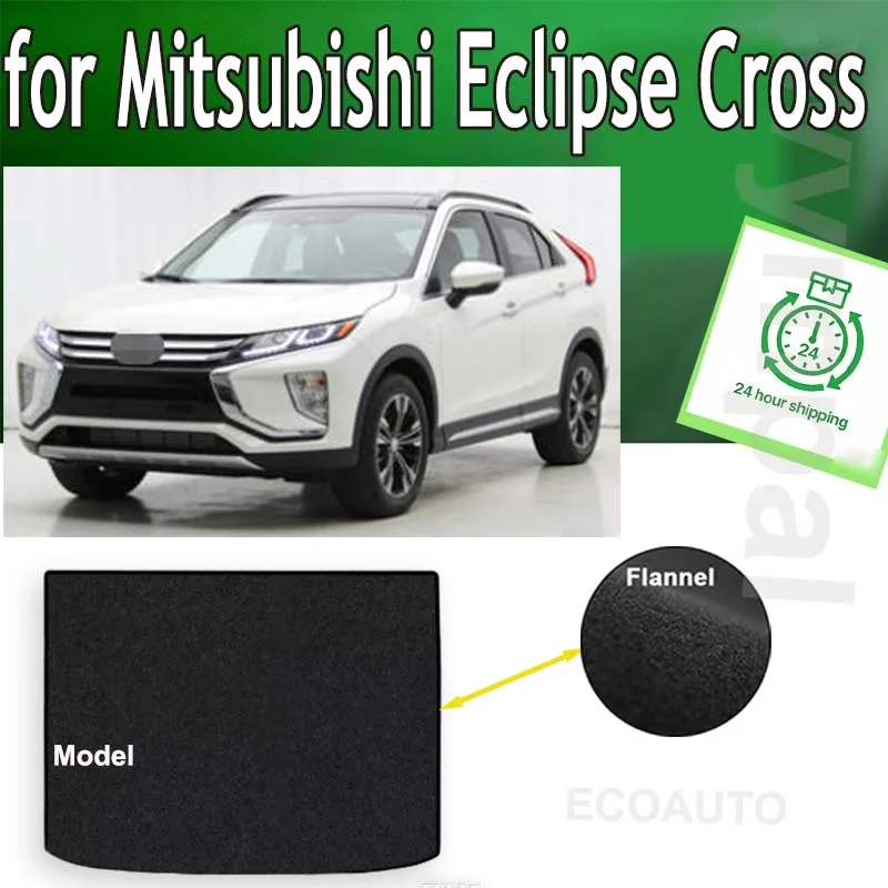 

Коврики в багажник TREADFIT для Mitsubishi Eclipse Cross 2018-2022, подкладка для грузового отсека, напольные коврики
