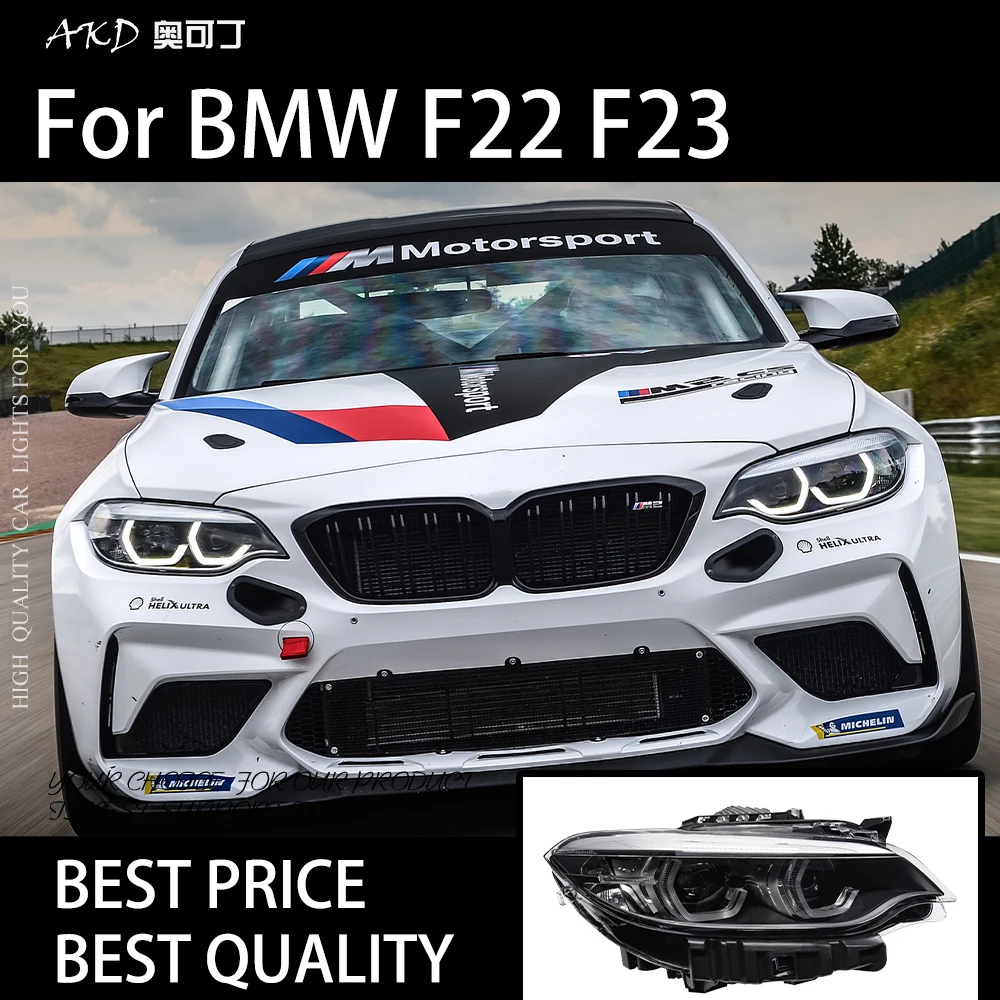 

Car Lights for BMW F22 2 Series LED Auto Headlight Assembly Upgrade High Configure Style Design Blink Signal Lamp Accessories