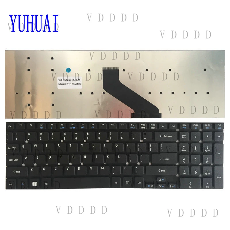 L... New for Acer Aspire E5-511 E5-511G E5-571 E5-571G Z5WAH E5-521 Keyboard English