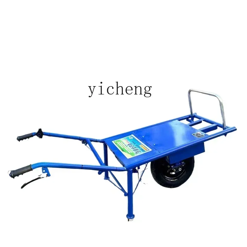 

Zf agricultural chicken bus climbing hand push small electric transport unicycle creeper