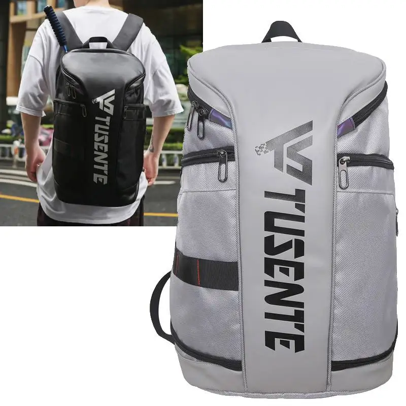 Racket Gym Sports Bag Trave Hiking Backpack with Shoes Pack Outdoor Camping Climbing Rucksack Large Team Personality Schoolbag