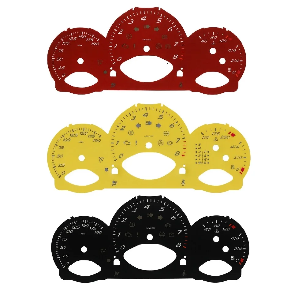 

190MPH 8000rpm Gauge Face for Porsche 987 Cayman Boxster Instrument Cluster