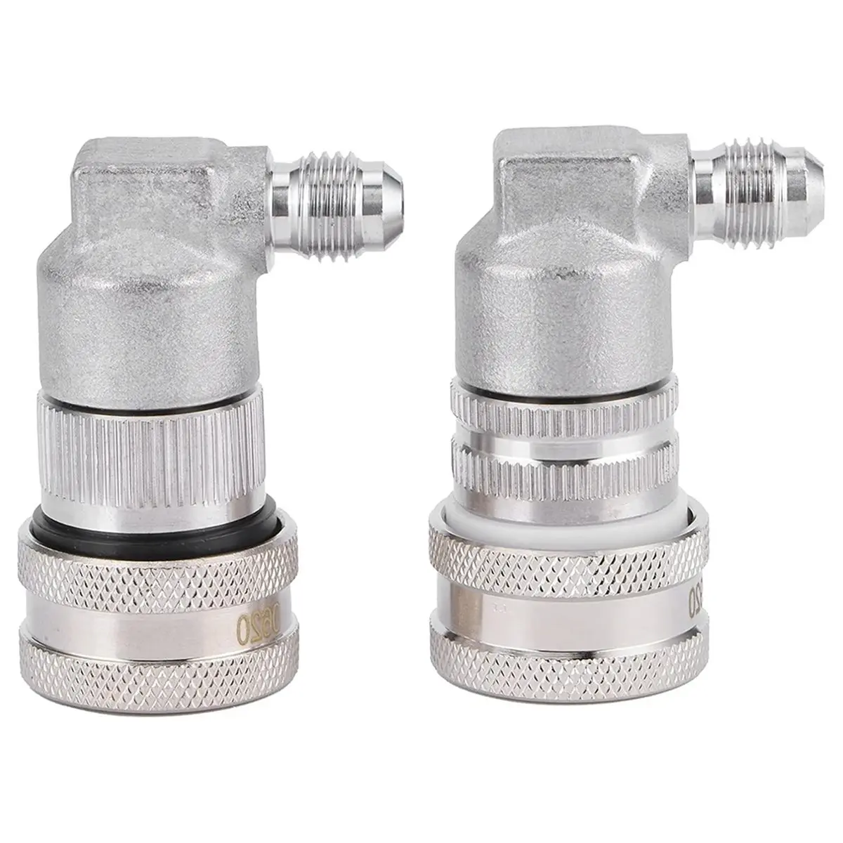 Ball Lock Quick Disconnect Set 1/4 Inch MFL Stainless Steel Keg Coupler Fittings, Homebrew Beer Gas & Liquid Connectors