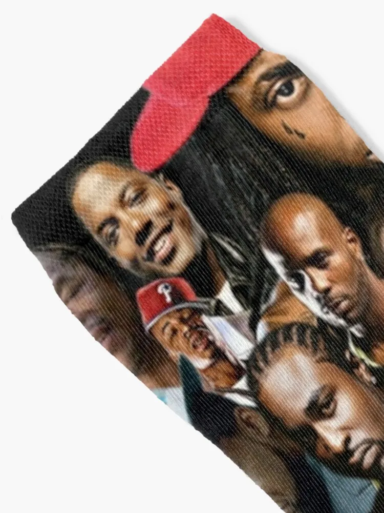 Greatest Rappers Collage Socks Stockings Compression Funny Socks Men