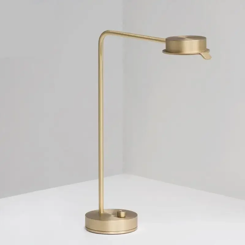 Designer living room desk lamp, creative rotating study eye protection reading lamp, simple bedroom decoration lamp