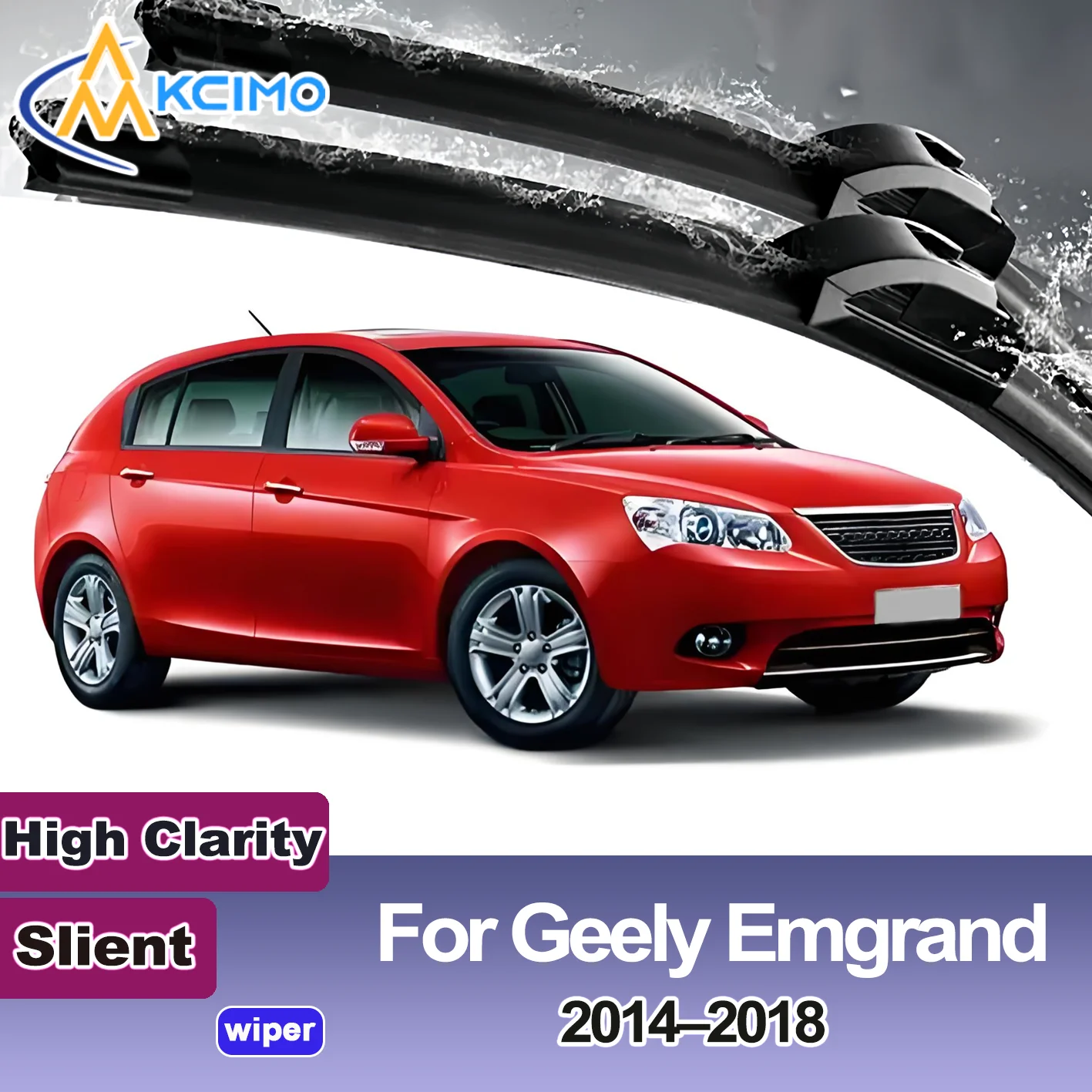 

2PCS New Front Windshield Wiper Blade for Geely Emgrand 2014-2018 Geely Emgrand EC7 Geely Emgrand 7 Front Windshield Accessories