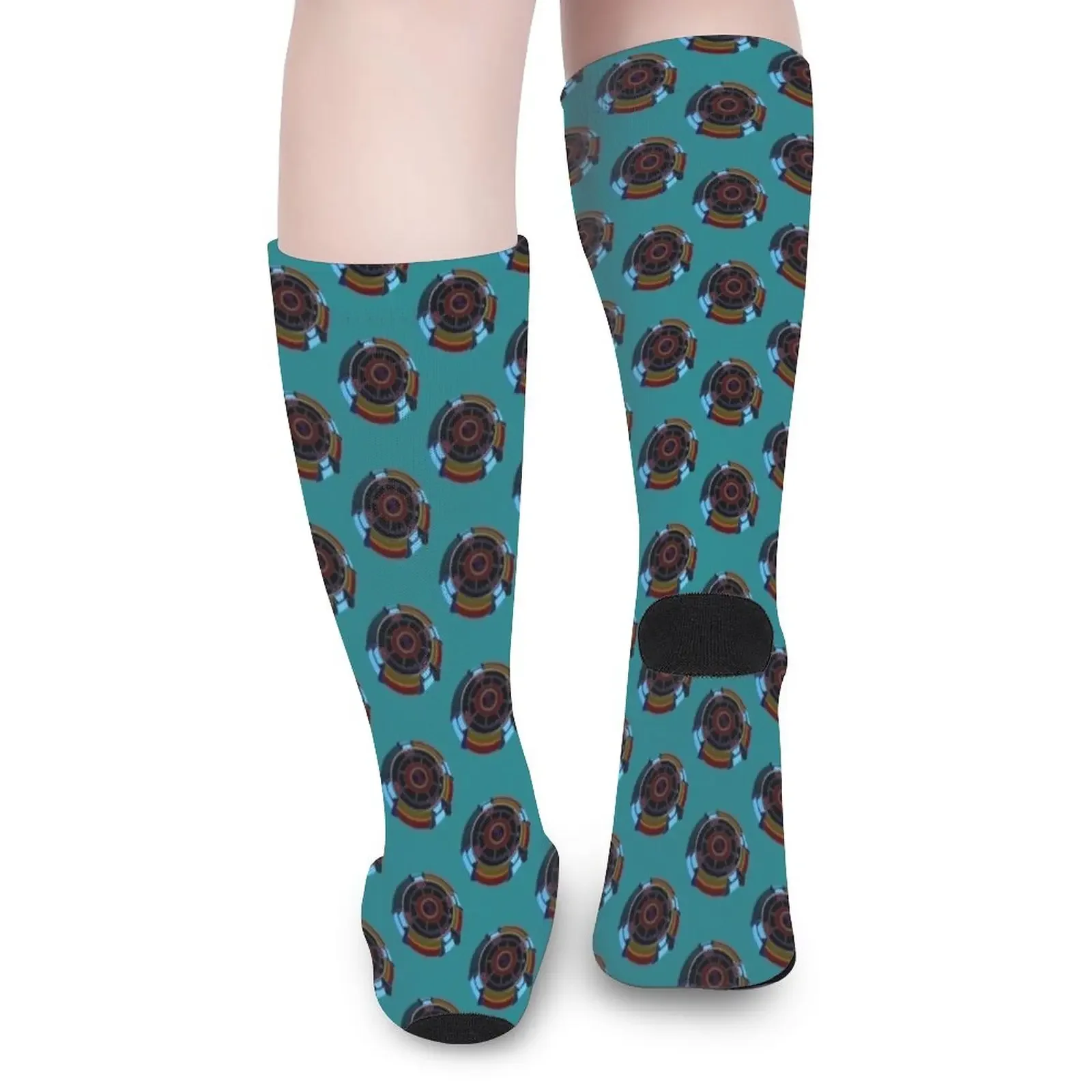 ELO, Electric Light. Orchestra Spaceship Long Socks funny sock moving stockings Womens socks
