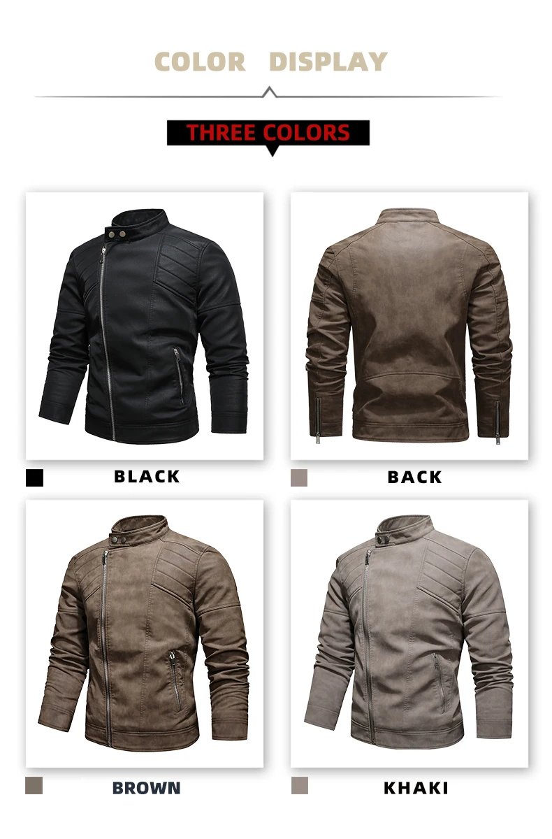 2025 Fashion Leather Jacket Men Winter Fleece Warm Zipper Motorcycle Coats Mens Fashion New Biker PU Jackets Slim Overcoat 74 S7df9ac261e8d45f3a427f51baf8bf296F