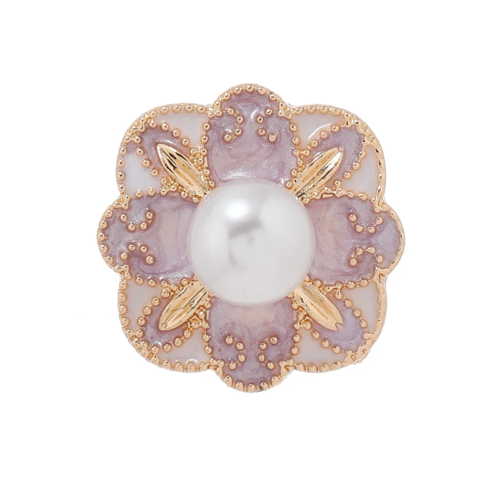 Vintage Women Men Elegant Enamel Pearl Cross Brooches Lapel Pins Unisex Classic Fashion Palace Style Exqusite Badges Accessories