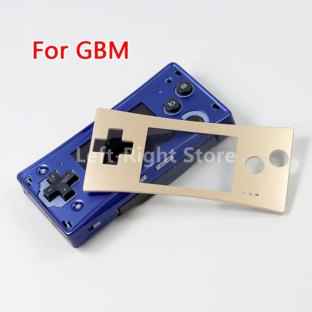 1PC For Game Boy Micro Cover Fashion Style Front Faceplate Cover For GBM Gameboy System Shell Case