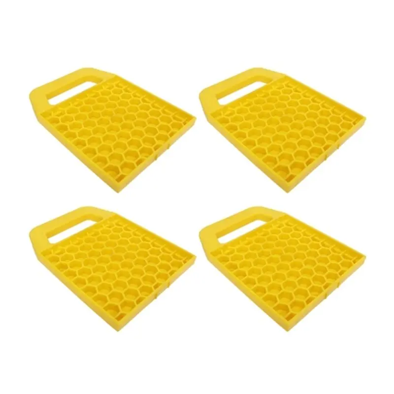 

Weather Resistant Anti-Slip Jack Pads 4PCS Leveling Blocks For Trailer RV Jacks Proof