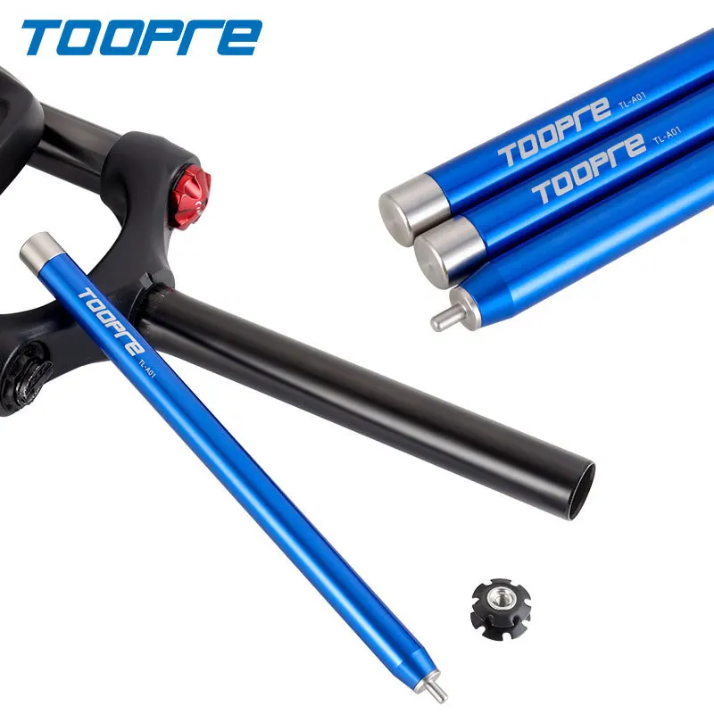 TOOPRE Bicycle Fork Flower Core Removal Tool For MTB Road Bicycle Bowl Set Suspension Center Fork Sunflower Punch Out Tool