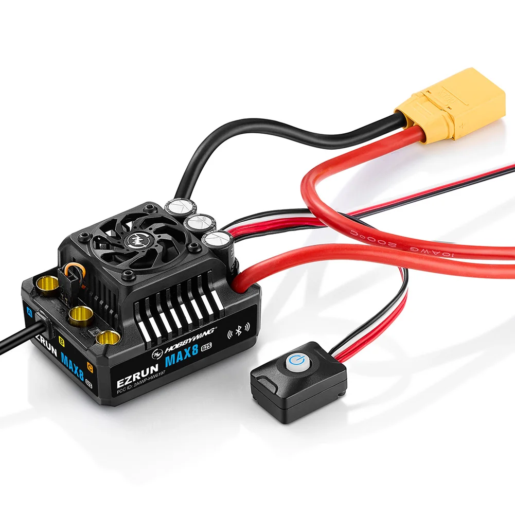 HOBBYWING EZRUN MAX8 G2S 160A ESC 4268 2500KV 4278 2250KV G2R Motor Brushless Senored Combo for 1/8 RC Car Buggy Monster Truck image 6
