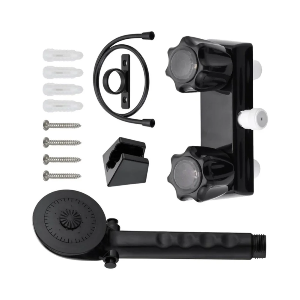Travel-Dedicated RV Shower System with ABS Showerhead and 1.2m PVC Hose Supporting Daily Use and Outdoor Contexts