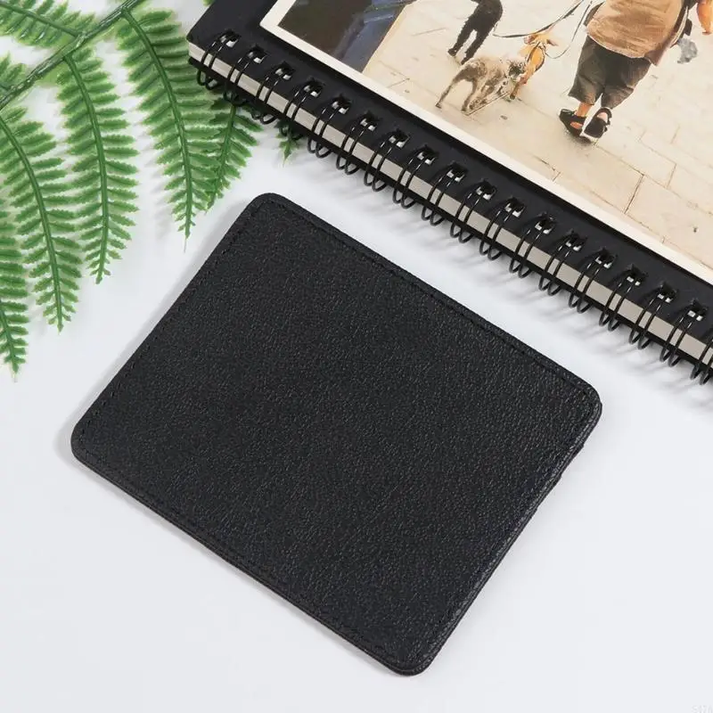 PU Leather Credit Card Holder RFID Blocking Wallet Money for Case for Men Women 547A