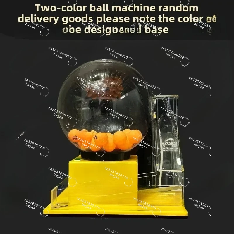 Electric Lottery Ball Machine, Automatic Bingo Balls Machine Cage Fantasy Football Drafts Game Acrylic Lucky Drawing Machine
