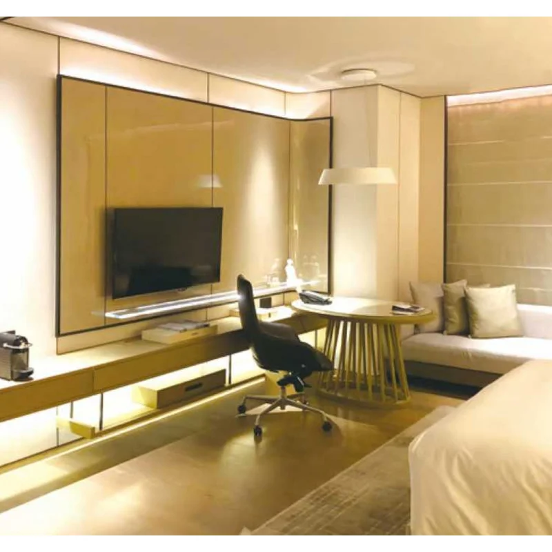 custom.Modern Style Genuine Leather Hotel Suite Furniture Bedrooms 5-Hotels Manufactured Other High-En