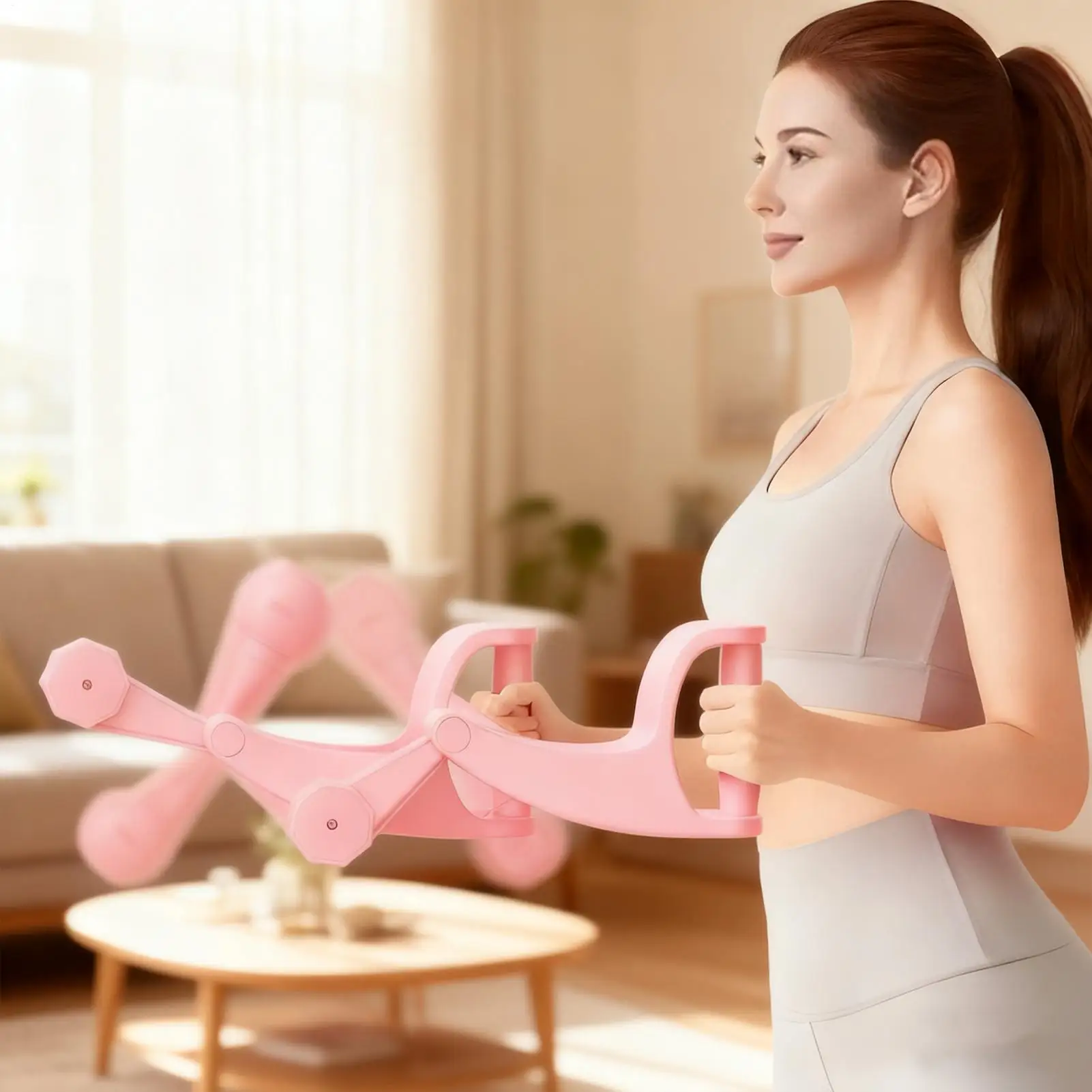 

Cordless Battle Ropes Rotating Arm Strength Exercise Gear Arm Strength Exerciser Ropes For Women And Men Home Outdoor Indoor