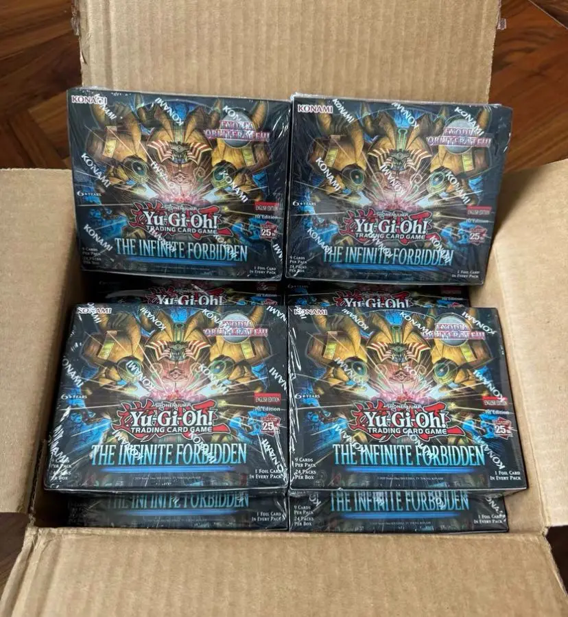 Yugioh The Infinite Forbidden Booster Box 1st Edition Factory Sealed New